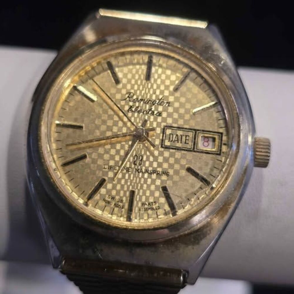 Vintage Remington Electra day/date watch